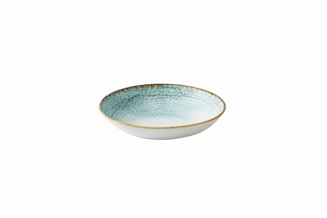 Churchill Studio Prints Homespun Accents Coupebord diep - Ø248mm - 1.14Ltr - Aquamarine