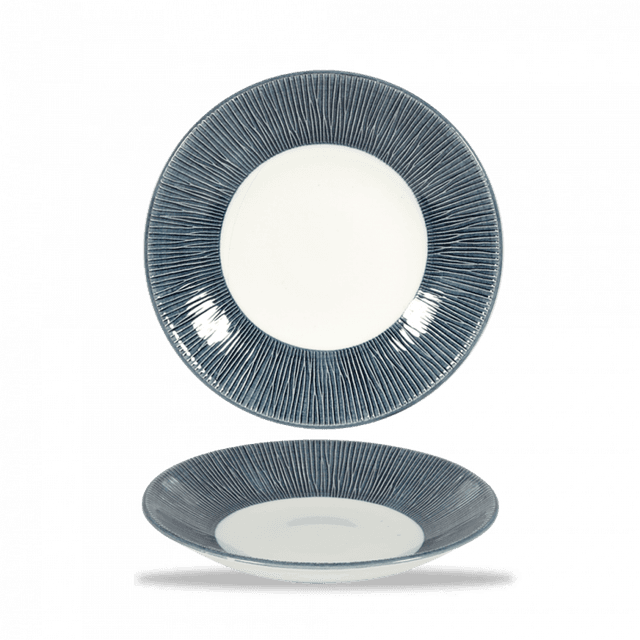 Churchill Bamboo Spinwash Coupebord diep laag - Ø255mm - H 35mm - Mist