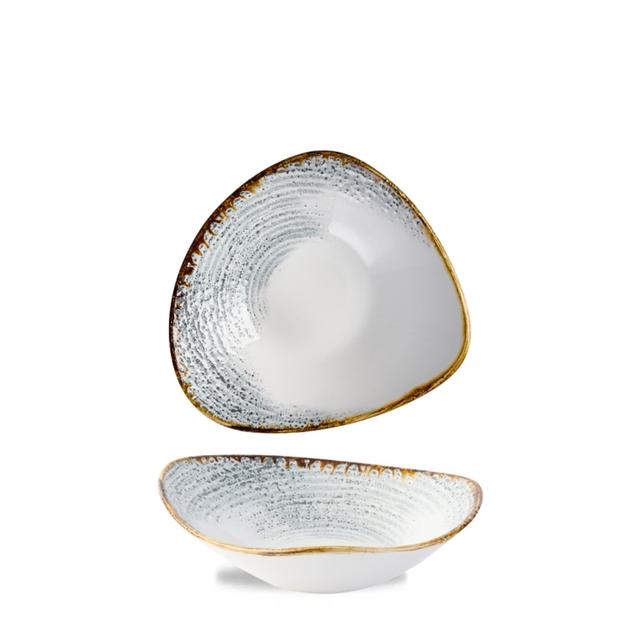 Churchill Studio Prints Homespun Accents Schaal driehoek - B 235mm - Jasper Grey