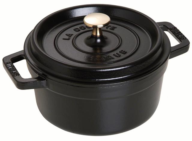 Staub Cocotte rond - Ø200mm - Zwart