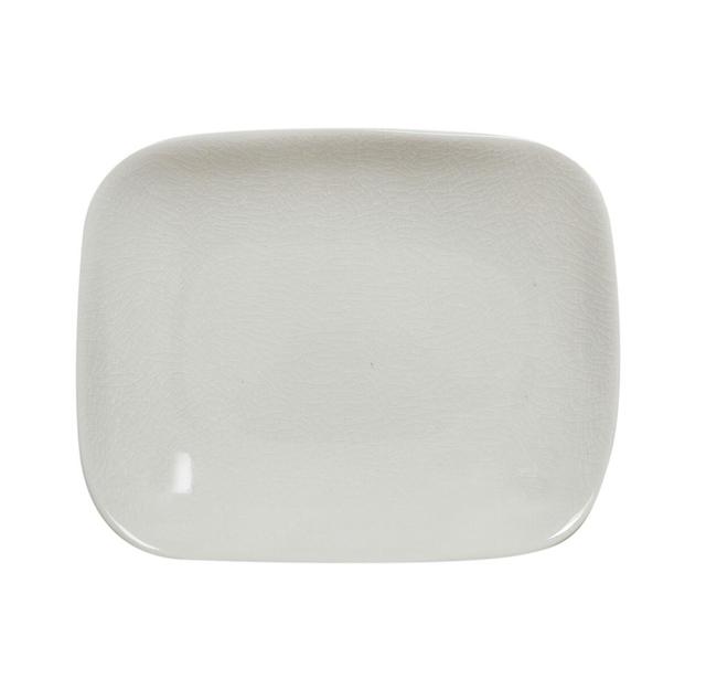 Jars Maguelone Schaal rechthoekig L - 270x215x20mm - Quartz