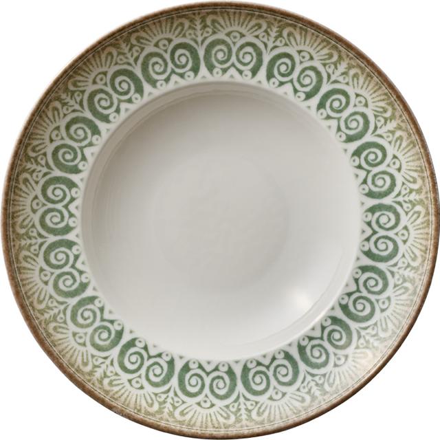 Heart & Soul Soulmate Bord diep rond met rand - Ø270mm - Jade