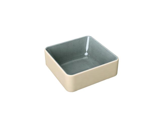 Playground Nara Schaal diep vierkant - 90x90x43mm - Grey