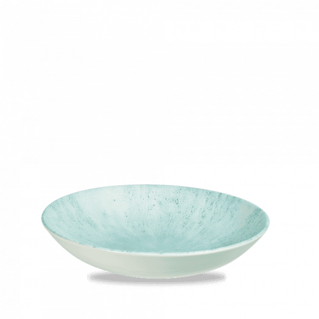 Churchill Studio Prints Stone Coupebord diep - Ø248mm - 1.14Ltr - Aquamarine