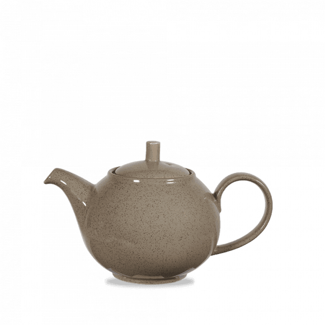 Churchill Stonecast Theepot - H 150mm - 0.852Ltr - Peppercorn Grey