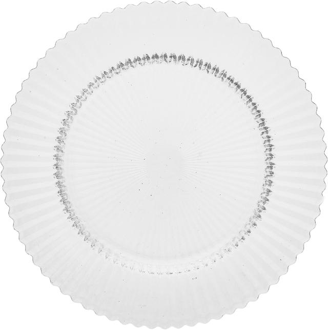 Fortessa Archie Bord plat glas - Ø270mm - Transparant