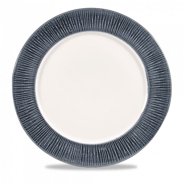 Churchill Bamboo Spinwash Presentatiebord plat met rand - Ø305mm - Mist