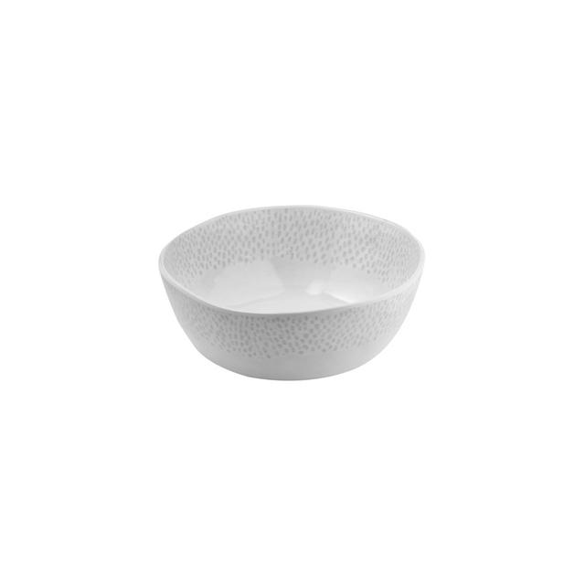 APS Schaal Footprint - Ø240mm - H 90mm - Wit/grijs