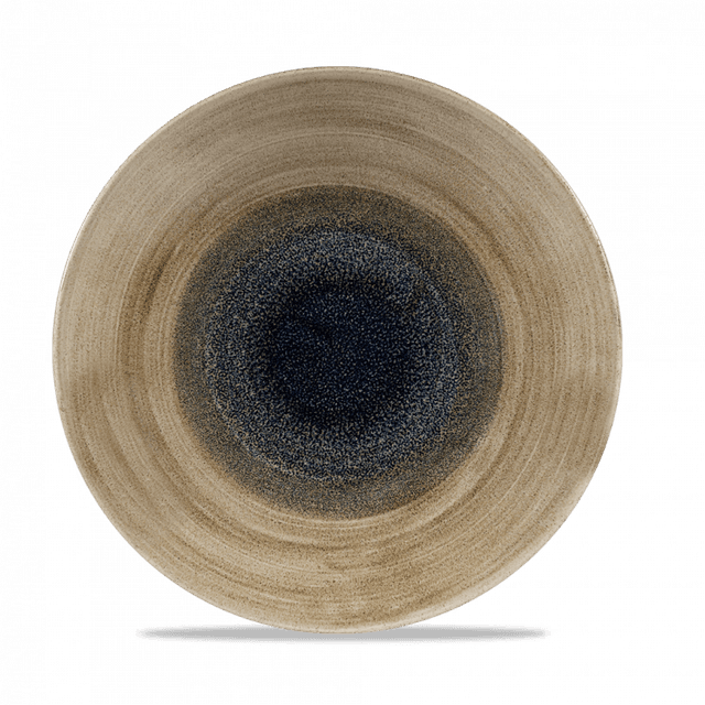 Churchill Stonecast Aqueous Coupebord diep laag - Ø281mm - H 37mm - Bayou