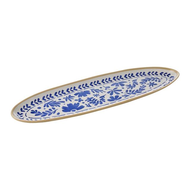APS Plateau 2/4GN Floryn - 530x162x25mm - Wit/blauw