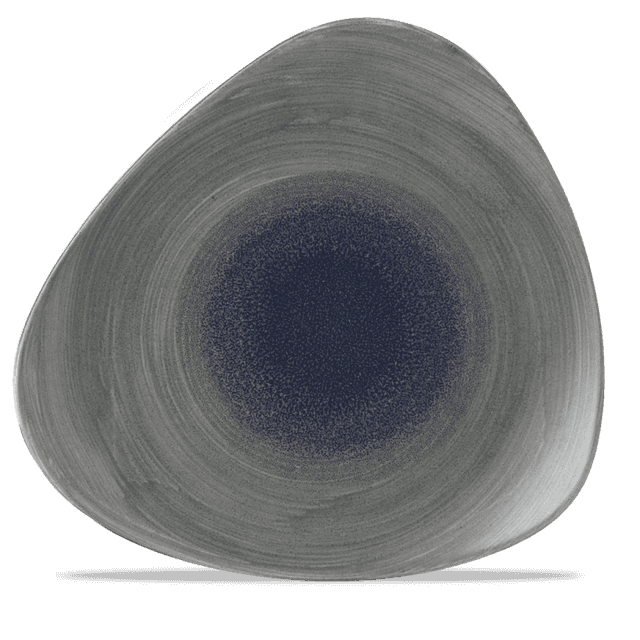 Churchill Stonecast Aqueous Bord plat driehoek - B 311mm - Fjord