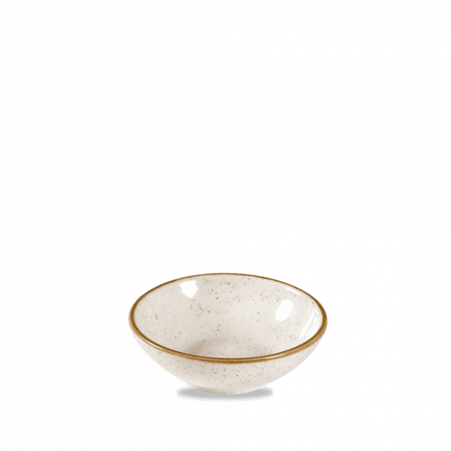 Churchill Stonecast Schaal ondiep - Ø130mm - 0.26Ltr - Barley White