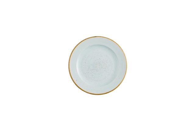 Churchill Stonecast Bord plat met rand - Ø230mm - Duck Egg Blue