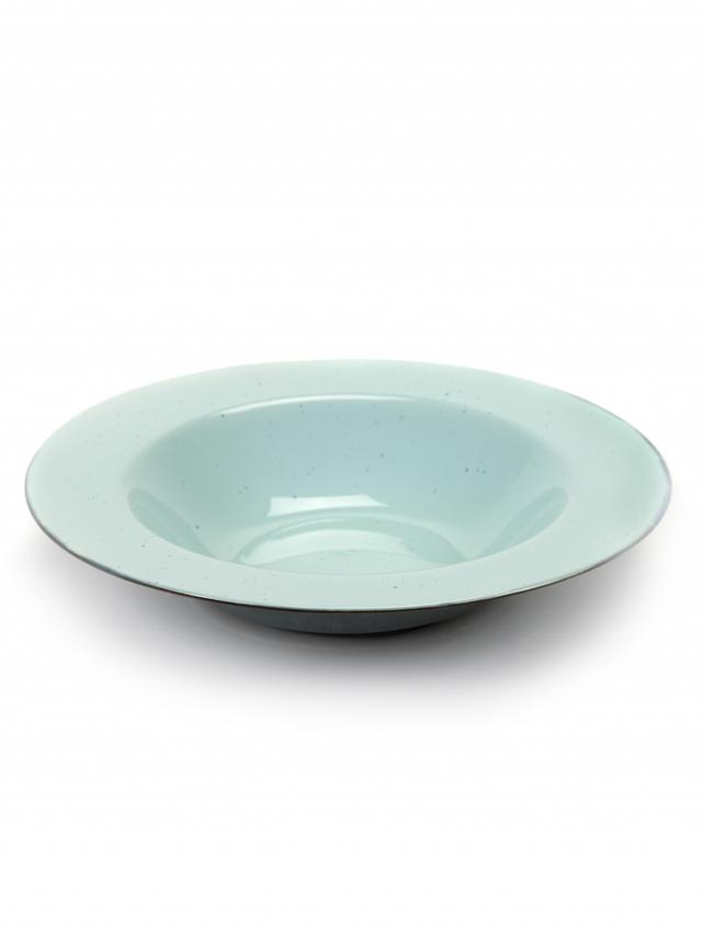 Serax Degustation Large round - Ø273mm - H 53mm - Light blue/smokey blue