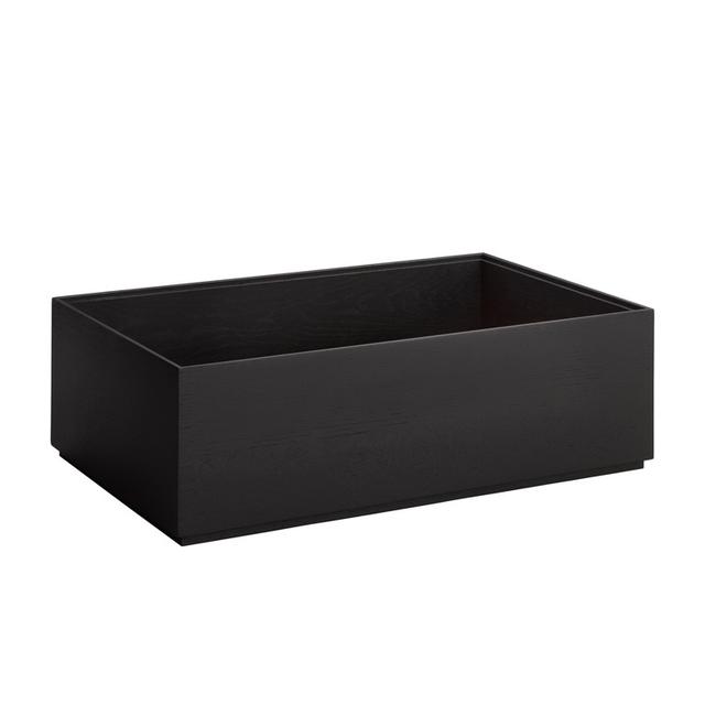 APS Kist hout 1/1GN Valo - 530x325x165mm - Zwart