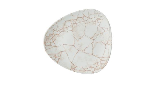 Churchill Studio Prints Kintsugi Bord plat driehoek - B 245mm - Coral