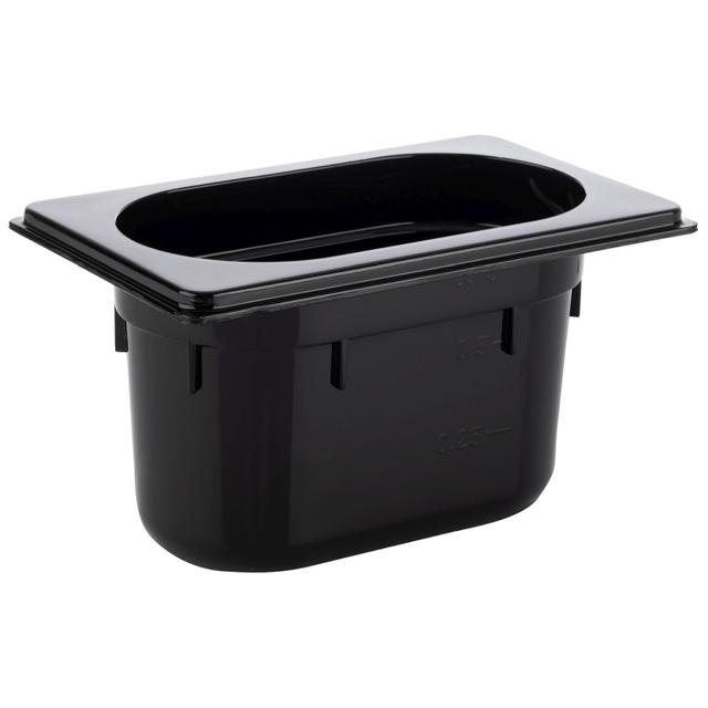 APS Container 1/9GN - 176x108x100mm - Zwart