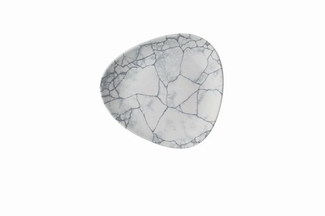 Churchill Studio Prints Kintsugi Bord plat driehoek - B 203mm - Pearl Grey