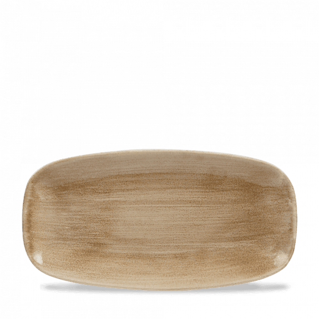 Churchill Stonecast Patina Bord plat langwerpig - 298x153mm - Antique Taupe