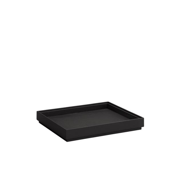 APS Kist hout 1/2GN Valo - 325x265x45mm - Zwart