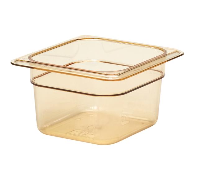 Cambro Gastronormbak 1/6 GN - 176x162x100mm - Amber