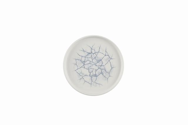 Churchill Studio Prints Kintsugi Bord plat met opstaande rand - Ø210mm - Pearl Grey