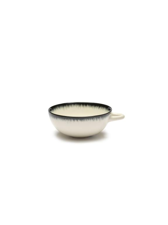 Serax Dé Espressokopje var A - 0.08Ltr - Offwhite/black
