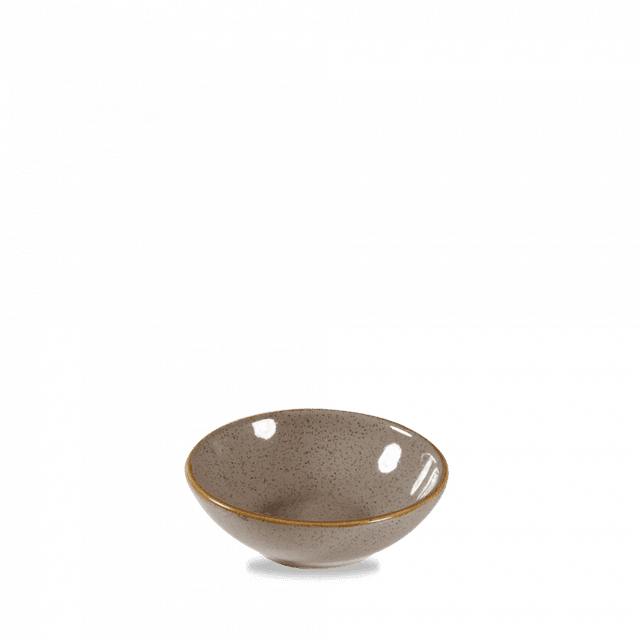 Churchill Stonecast Schaal ondiep - Ø116mm - 0.2Ltr - Peppercorn Grey