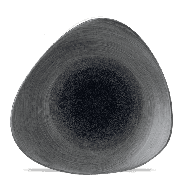 Churchill Stonecast Aqueous Bord plat driehoek - B 285mm - Fjord