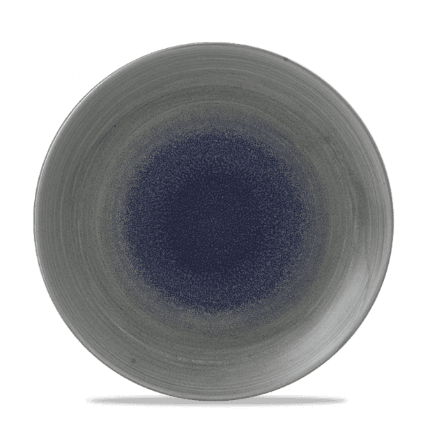 Churchill Stonecast Aqueous Coupebord diep laag - Ø281mm - H 37mm - Fjord