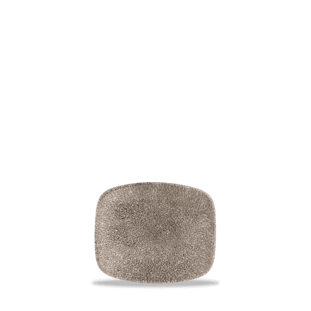 Churchill Studio Prints Raku Bord plat langwerpig - 154x126mm - Quartz Black