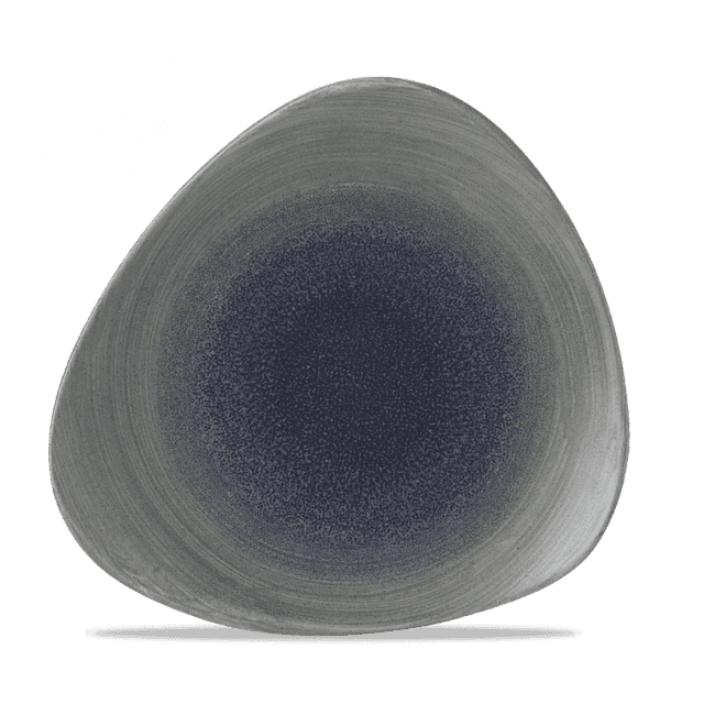 Churchill Stonecast Aqueous Bord plat driehoek - B 245mm - Fjord