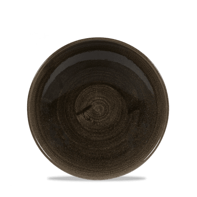 Churchill Stonecast Patina Coupeschaal - Ø182mm - 0.426Ltr - Iron Black