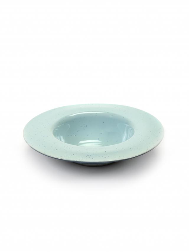 Serax Degustation Small round - Ø213mm - H 50mm - Light blue/smokey blue