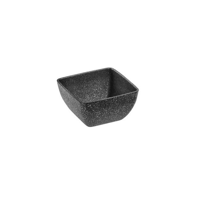 APS Schaal Frostfire - 125x125x65mm - Zwart/zilver