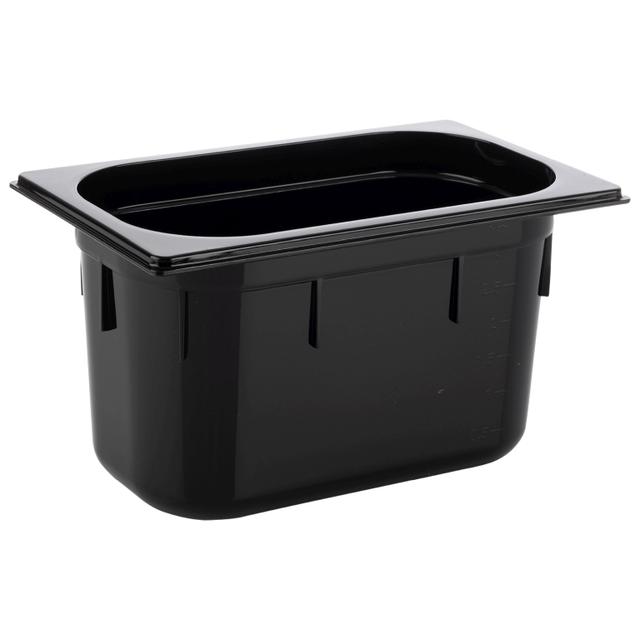 APS Container 1/4GN - 265x162x150mm - Zwart