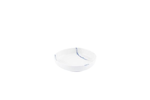 Churchill Inked Tide Accents Bord diep organisch met opstaande rand - Ø230mm - H 45mm - Blue