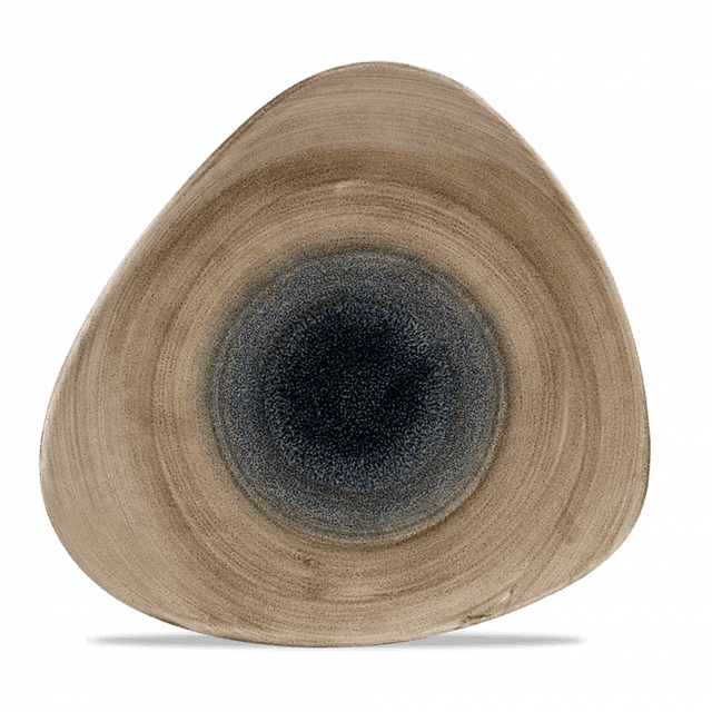 Churchill Stonecast Aqueous Bord plat driehoek - B 285mm - Bayou