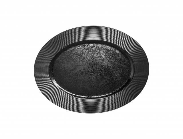 RAK Edge Schaal ovaal - 340x255mm - Black