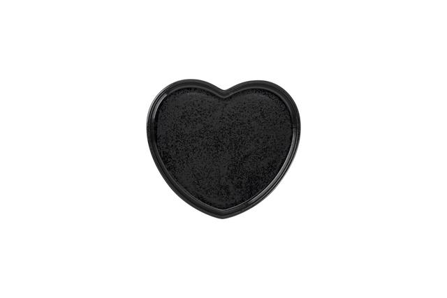 RAK Cliché Bord plat zonder rand/deksel - 198x180x25mm - Karbon Black