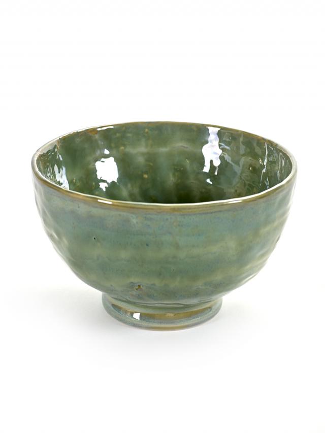 Serax Pure Kom Medium - Ø160mm - H 84mm - Zeegroen