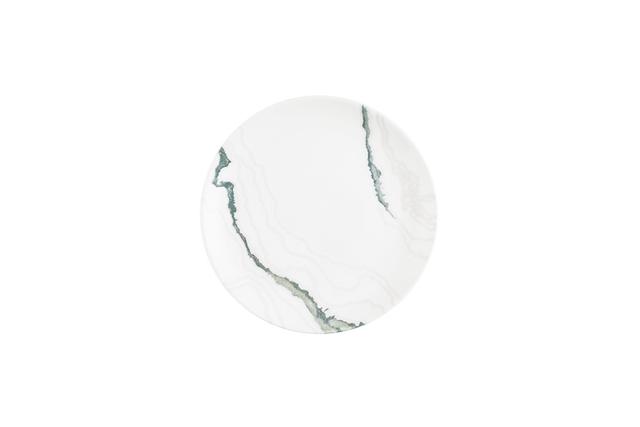 Churchill Inked Tide Accents Coupebord plat - Ø288mm - Green