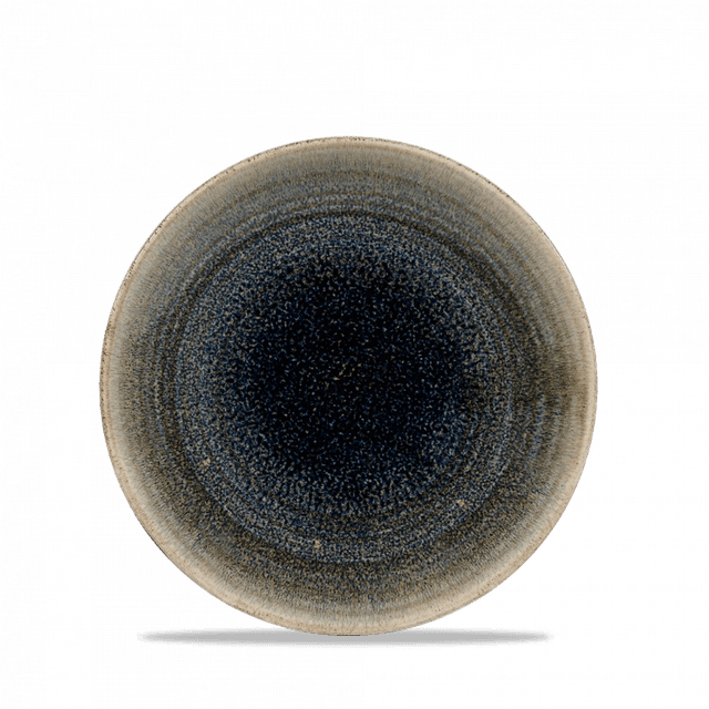 Churchill Stonecast Aqueous Coupebord plat - Ø165mm - Bayou