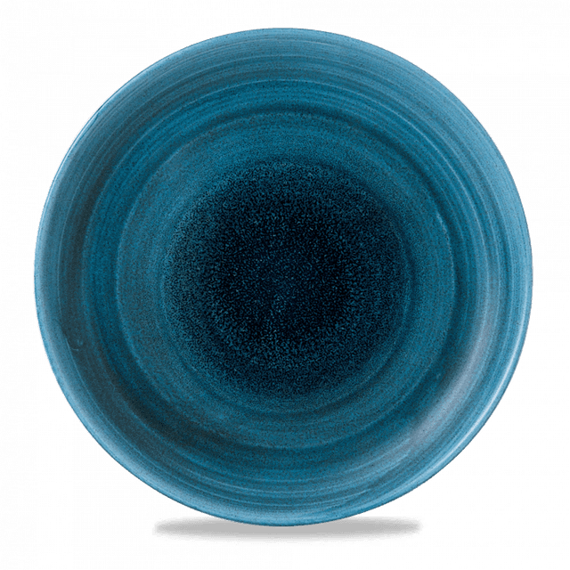 Churchill Stonecast Aqueous Coupebord plat - Ø260mm - Lagoon