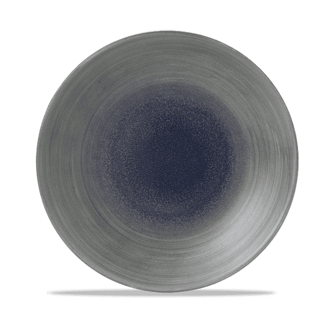 Churchill Stonecast Aqueous Coupebord plat - Ø260mm - Fjord