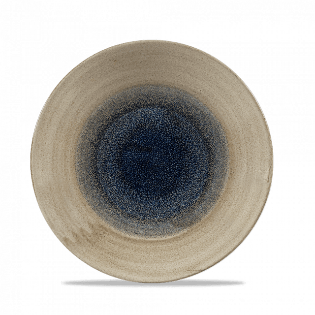 Churchill Stonecast Aqueous Coupebord diep laag - Ø255mm - H 35mm - Bayou