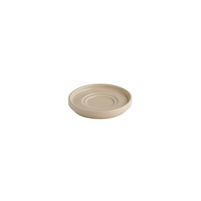APS Schotel voor espressokopje The Grid - Ø125mm - Zandkleur