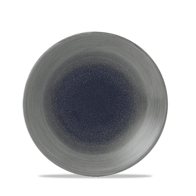 Churchill Stonecast Aqueous Coupebord diep laag - Ø225mm - H 27mm - Fjord