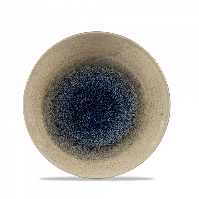 Churchill Stonecast Aqueous Coupebord diep laag - Ø225mm - H 27mm - Bayou