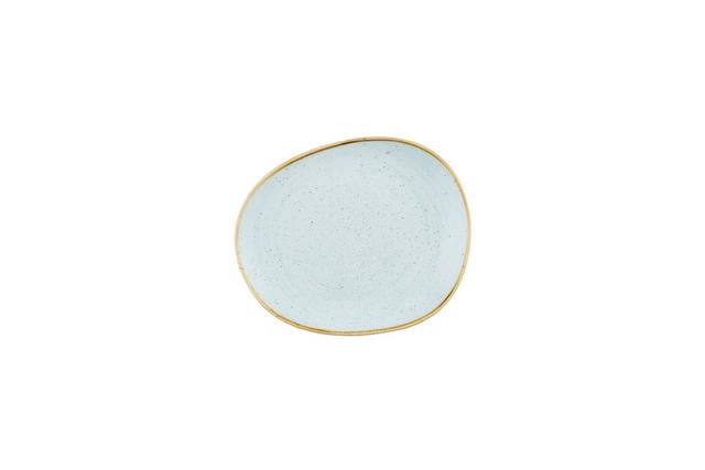 Churchill Stonecast Bord plat opal organisch - Ø210mm - Duck Egg Blue
